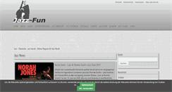 Desktop Screenshot of jazz-fun.de