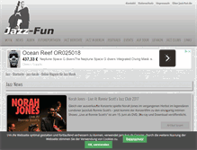 Tablet Screenshot of jazz-fun.de